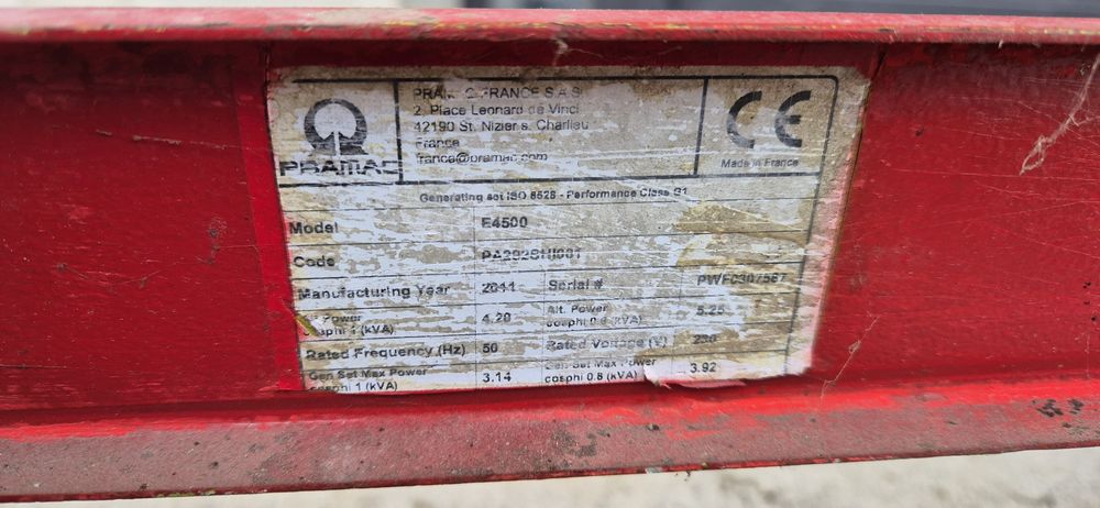 Generator Honda Pramac