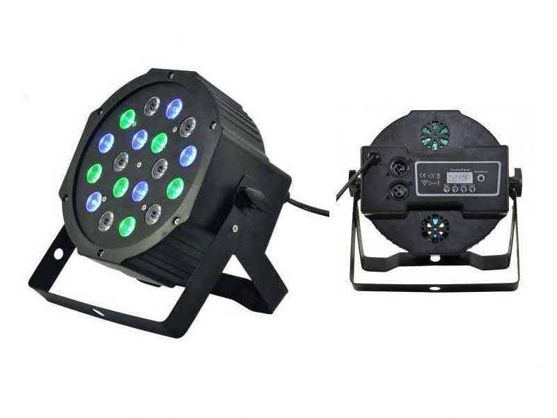 Proiector PAR RGB 18 leduri 1W Parled