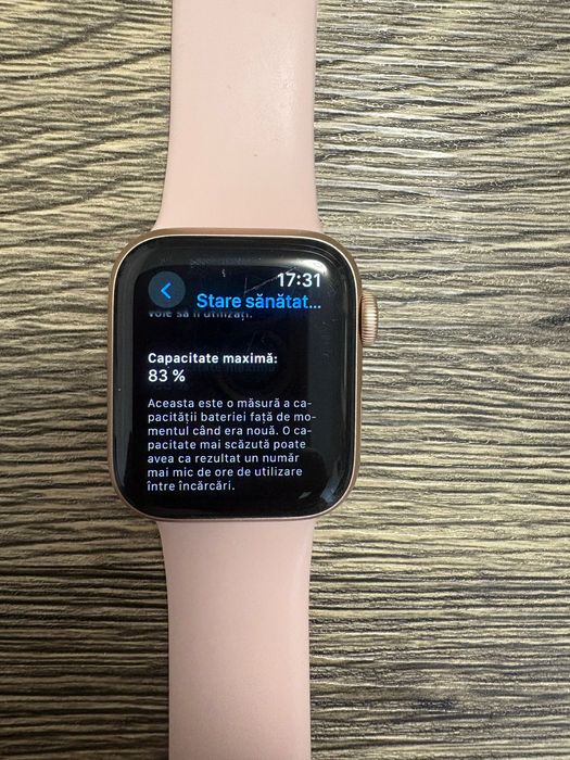 Apple Watch SE gold alu pink sand GPS