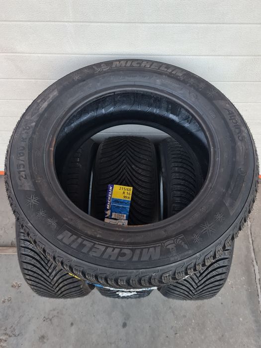 Нови зимни гуми 4 броя MICHELIN Alpin5 215 60 R16 дот 1424
