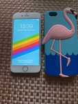 Продавам бял IPhone 6 -16 мг като нов+ подарък