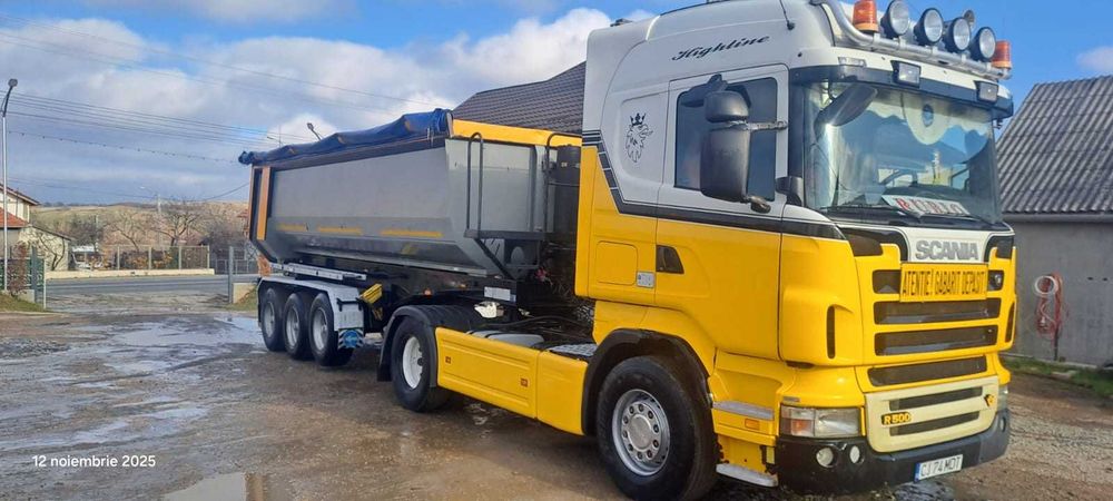 De vanzare ansamblu SCANIA R500 si Semiremorca HOFFMANN