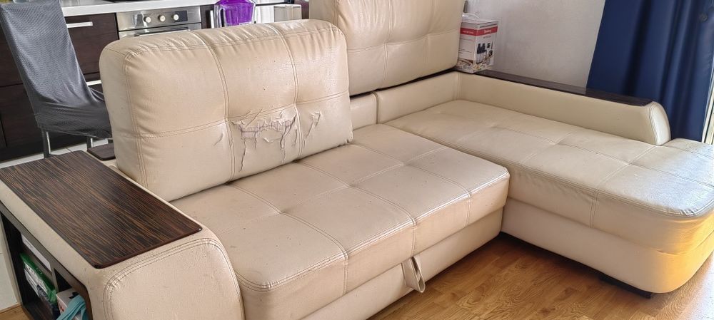 Диван угловой 250х80 см