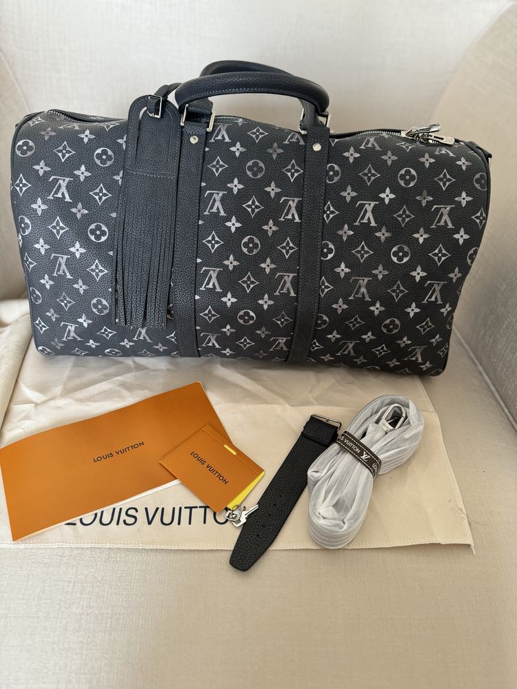 Louis Vuitton сак пътна чанта 50см.