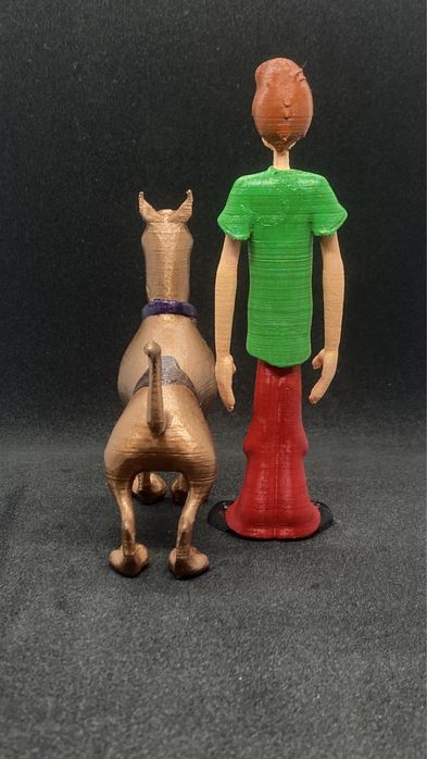 Figurina Shaggy si Scooby piese 3D