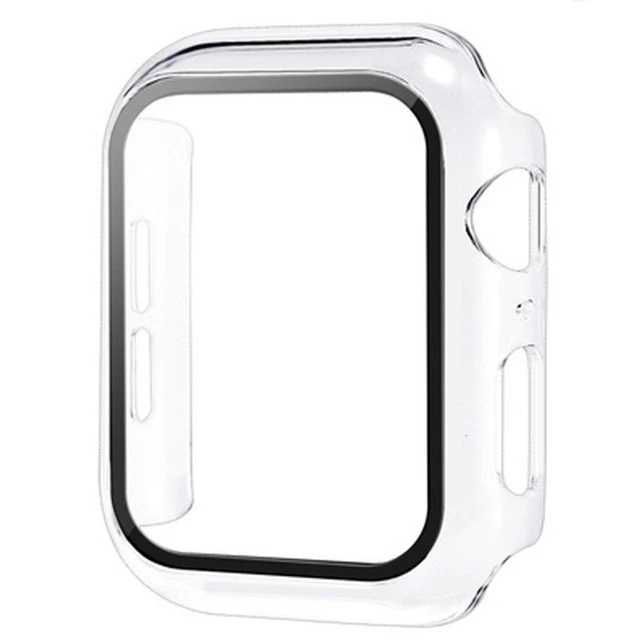 Защитное противоударное стекло+корпус Apple iWatch 1-8, SE, 38-45мм