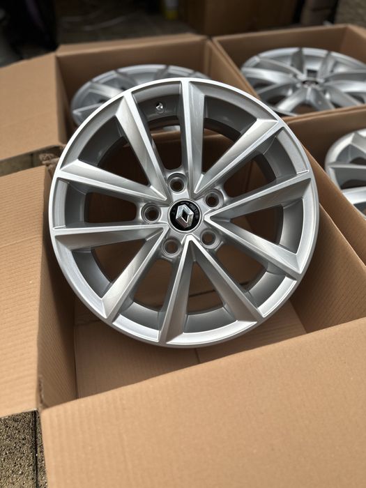 Set 4 jante aliaj 16" Originale Renault Megane 4 5X114,3 6,5J ET41