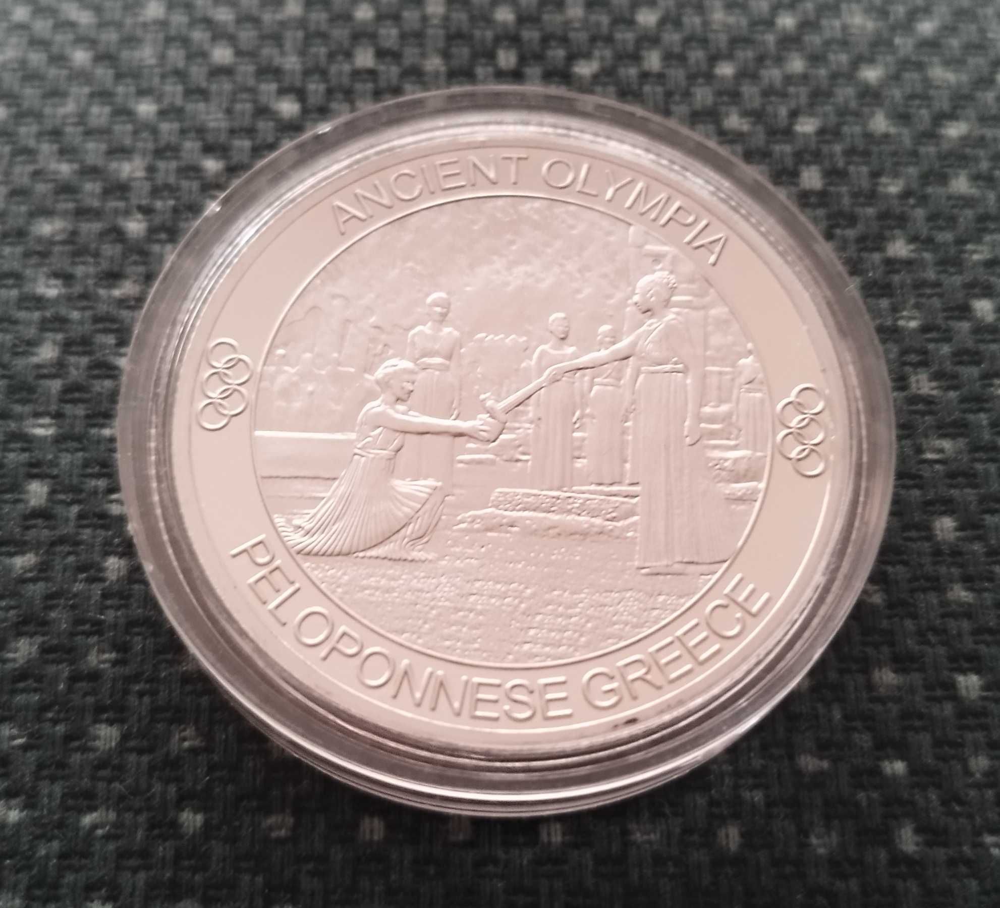 Продавам медал (монета) "Антична Олимпия"