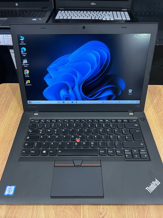 Като нов! Лаптоп Lenovo ThinkPad Т460 i5/8GB/256GB с 3 мес. гаранция!