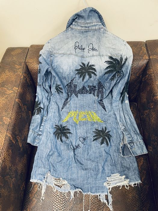 Дънкова рокля Филип Плейн