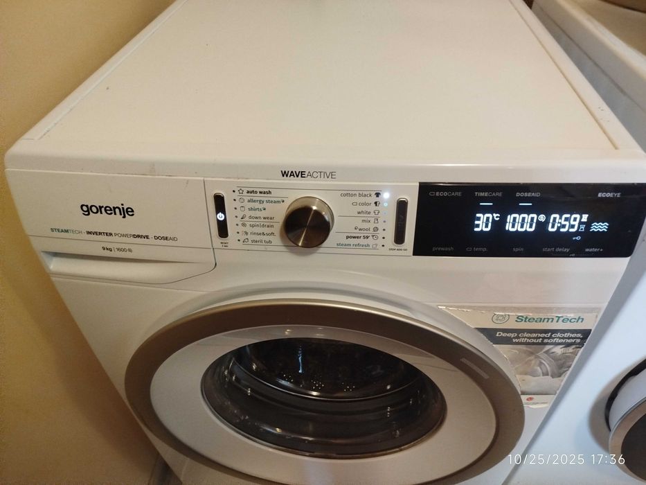 Пералня Gorenje 9 kg waveaktive