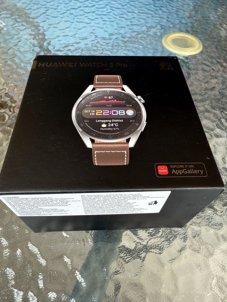 Huawei watch 3 pro titanium gray
