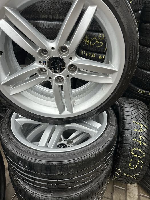 Set jante aliaj in 2 marimi  pe 18 Bmw 5x120