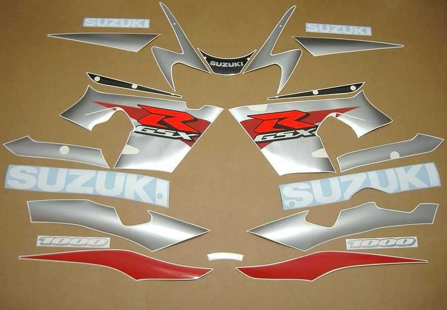 Стикери Сузуки 1000 GSXR 2001-2002г Suzuki GSX-R лепенки к1 к2 k1 k2