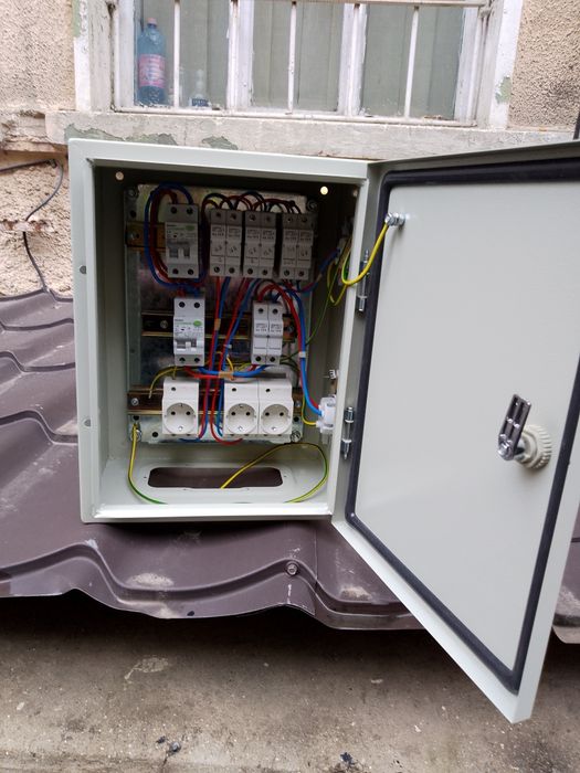 Tablou electric organizare santier