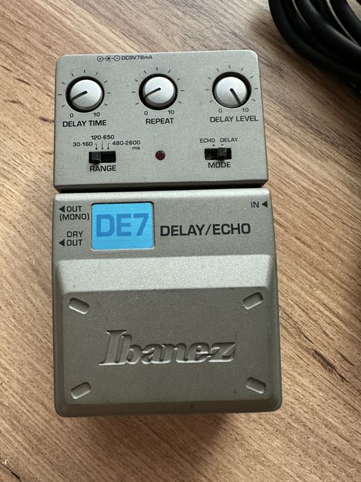 Pedala delay Ibanez DE7