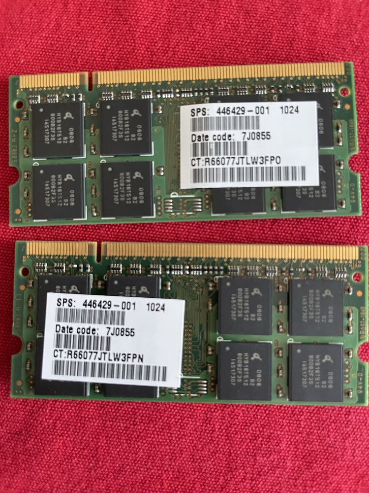 Памет за компютър/лаптоп  RAM DDR2, DDR3