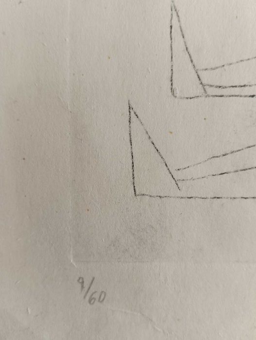 Gravura veche Victor Brauner - 2