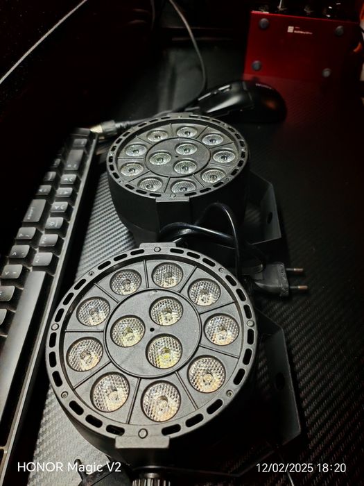 Set 2x Led Party Rgbw EuroLite