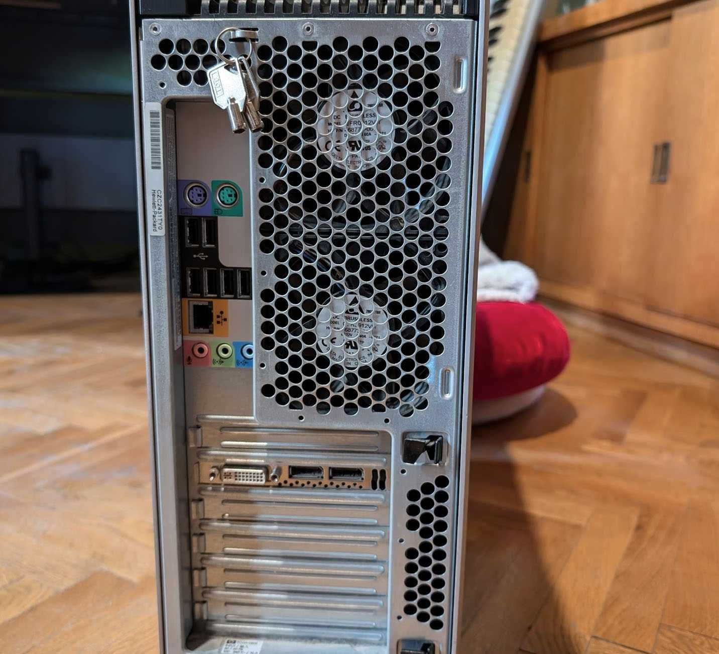 Работна станция HP Z600, 2x Intel Xeon X5650, GPU Nvidia Quadro 4000