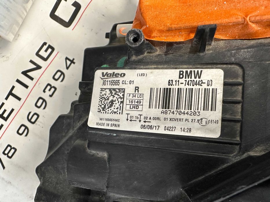 фар фарове LED BMW 3 GT F34 far farove за БМВ 3 ГТ Ф34 ЛЕД