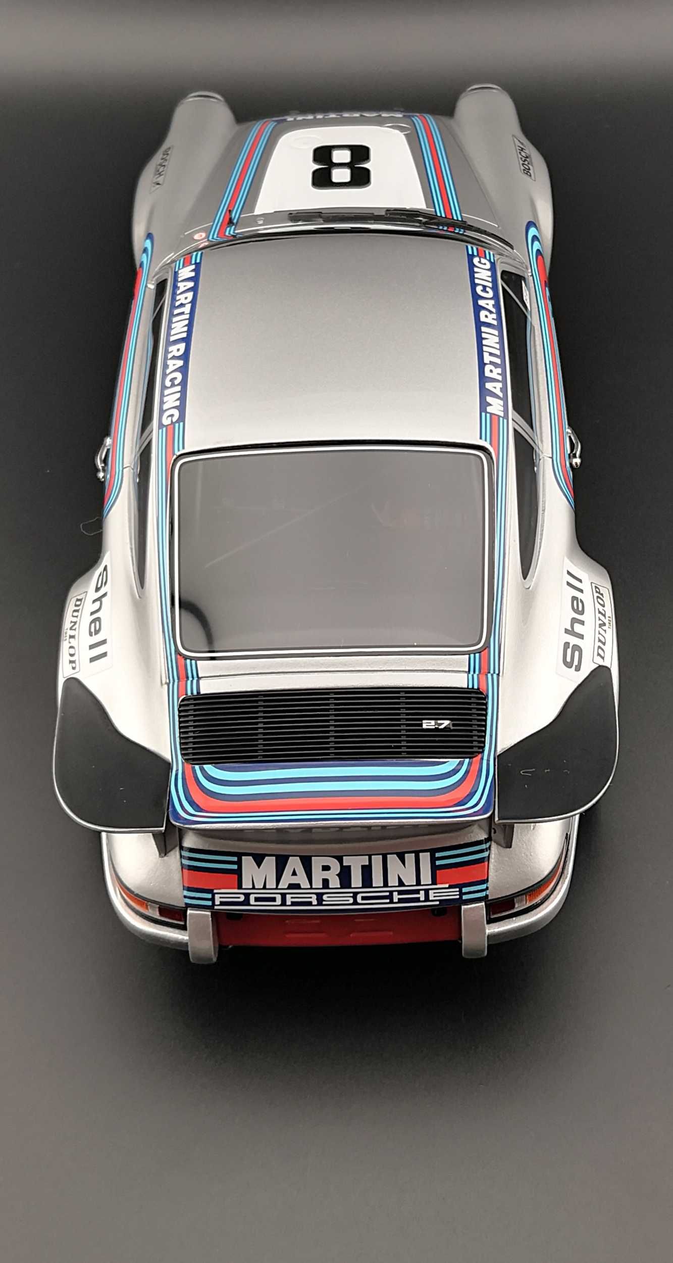 Macheta 1:18 PORSCHE 911 2.8 RSR Winner Targa Florio 1973  GT Spirit