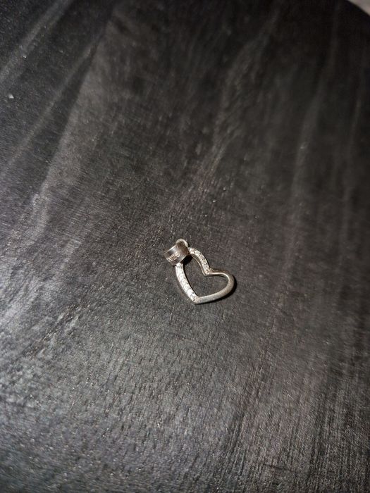 Pandantiv inimă de argint