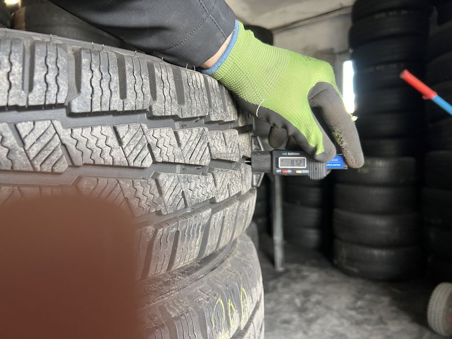 6 jante tabla+anvelope iarna 205/75/16C Michelin 8.5 mm!