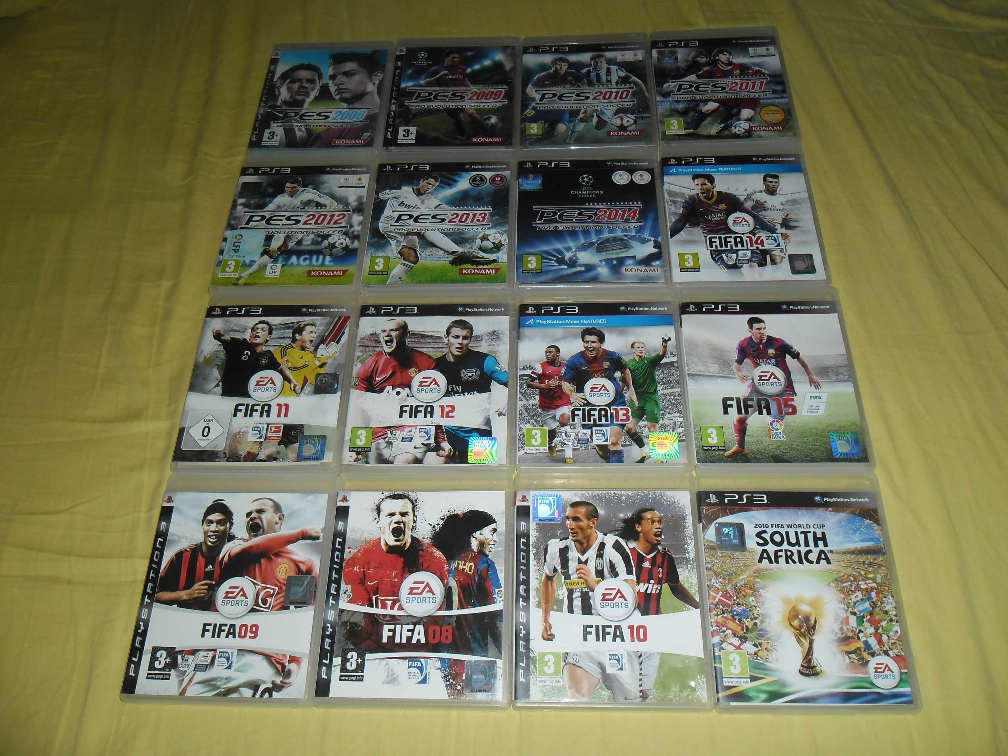 Jocuri PS 3 FiFA si PES Originale diverse