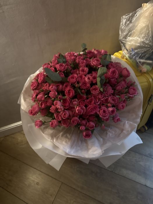 цветочки свежие кустовые