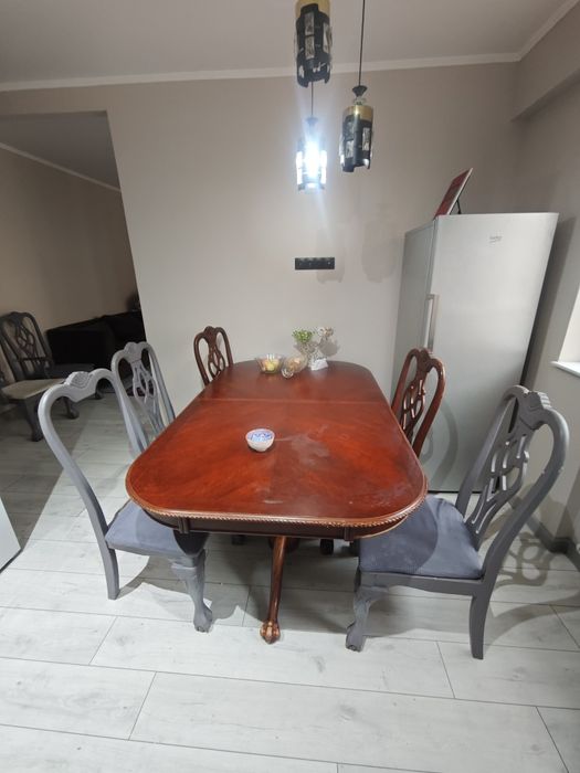 Стол стульч дерево для кухни для гостей