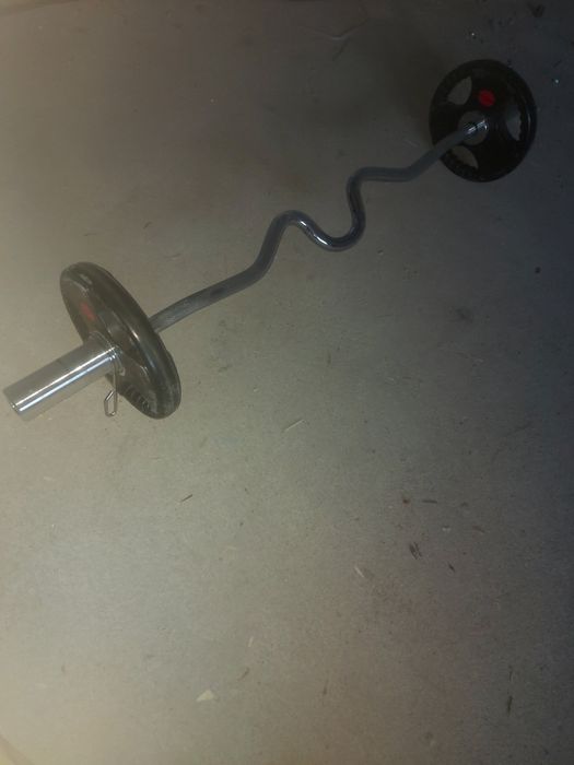 Гриф и блины 17килограм