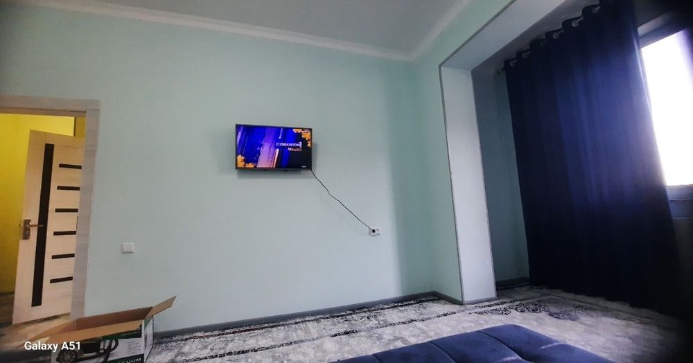 Горгазда 2хонали уй ижара берилади