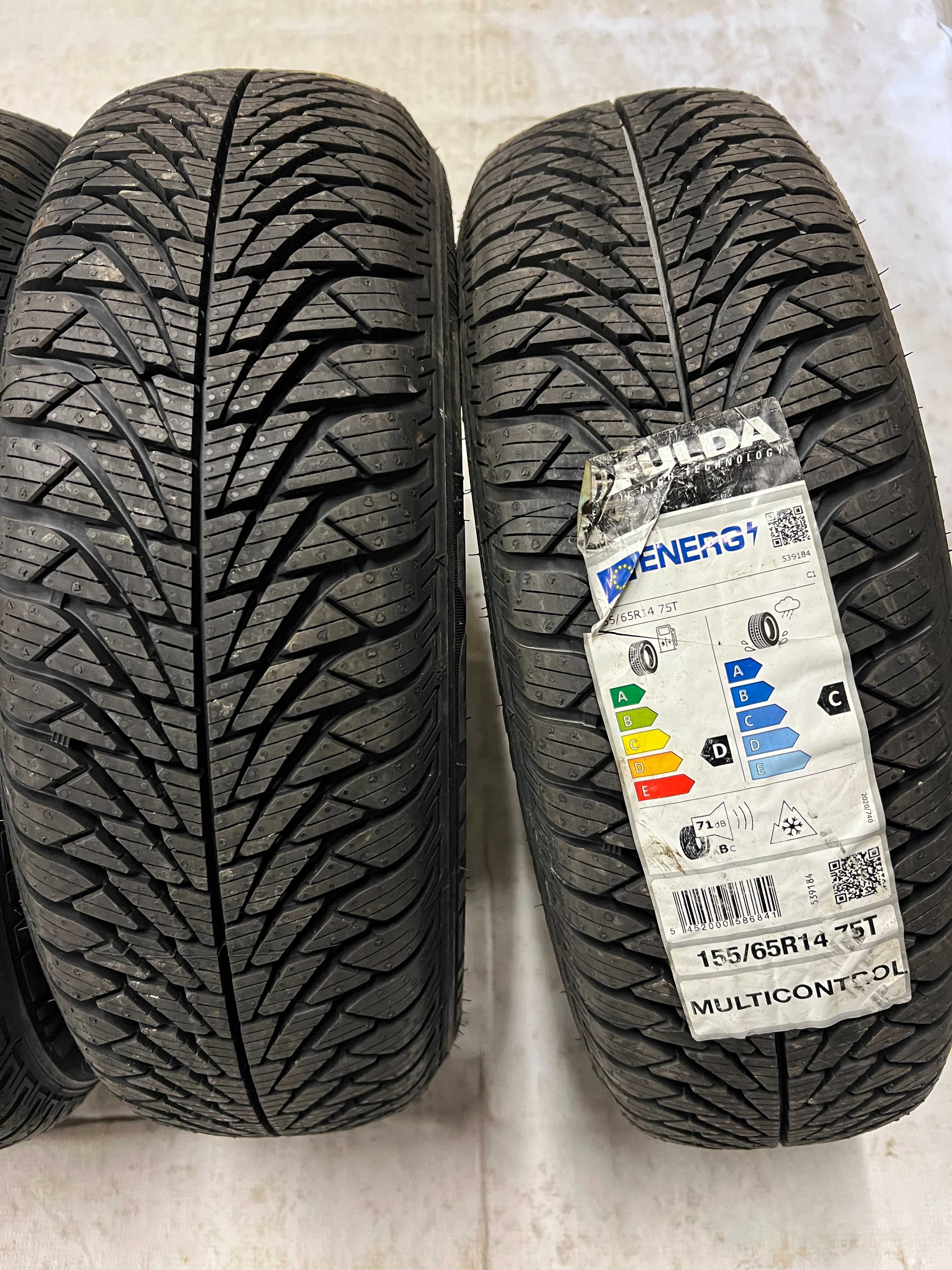 4 Нови всесезонни гуми 155/65R14 Fulda MultiControl 75T M+S