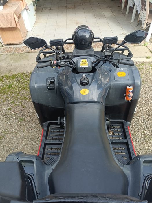 ATV 4x4  înmatriculat 800cm3 omologat 2 persoane