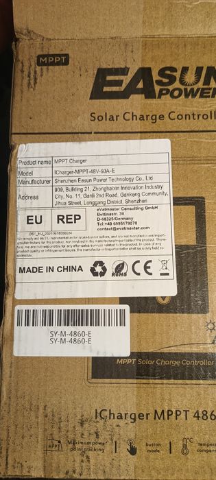 Easun mppt 60a зарядно