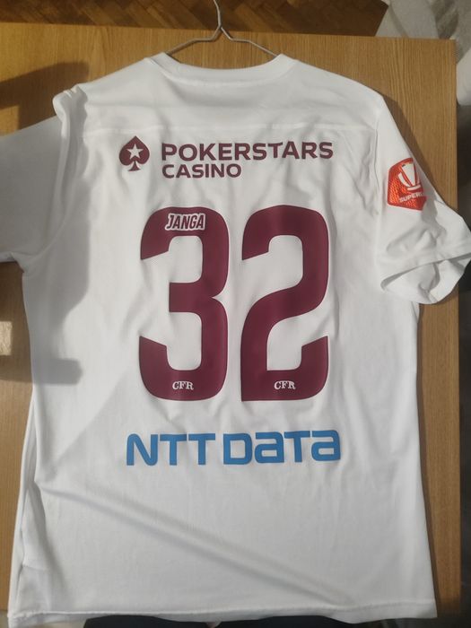 Tricou Jucat CFR CJ Janga vs FCSB achizitionat la licitatie pe Faceboo