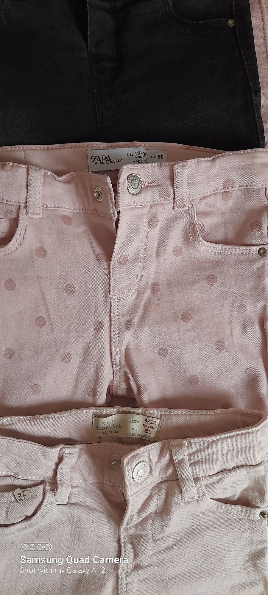 Lot pantaloni Zara fetita 12-18 luni