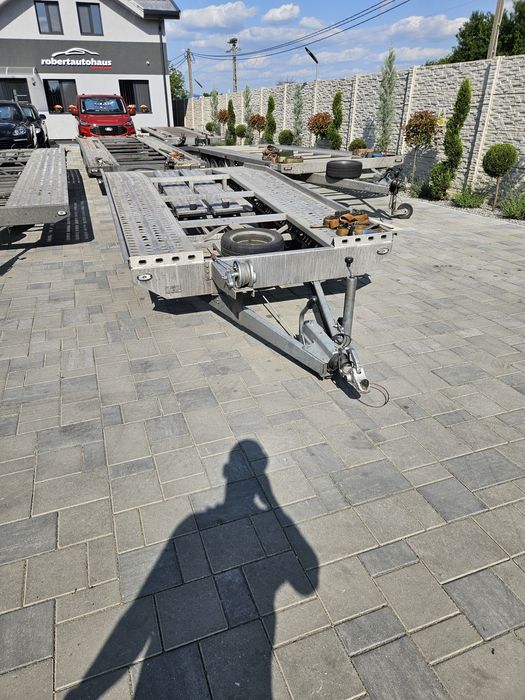 Inchiriez remorca cu prelata pe 2 axe de 2000 kg, trailere si remorci