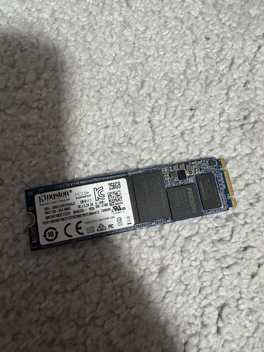 SSD m.2 - 256 GB KINGSTON Hdd 1 TB Laptop