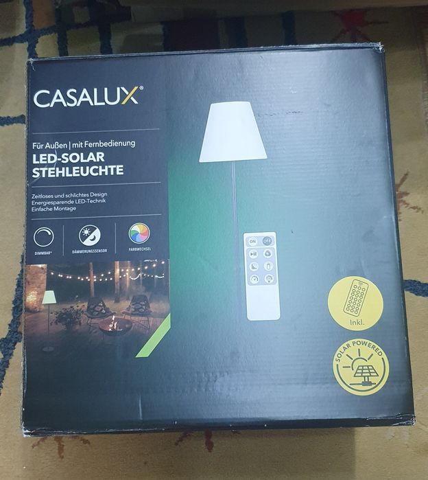 Lampă solar de exterior