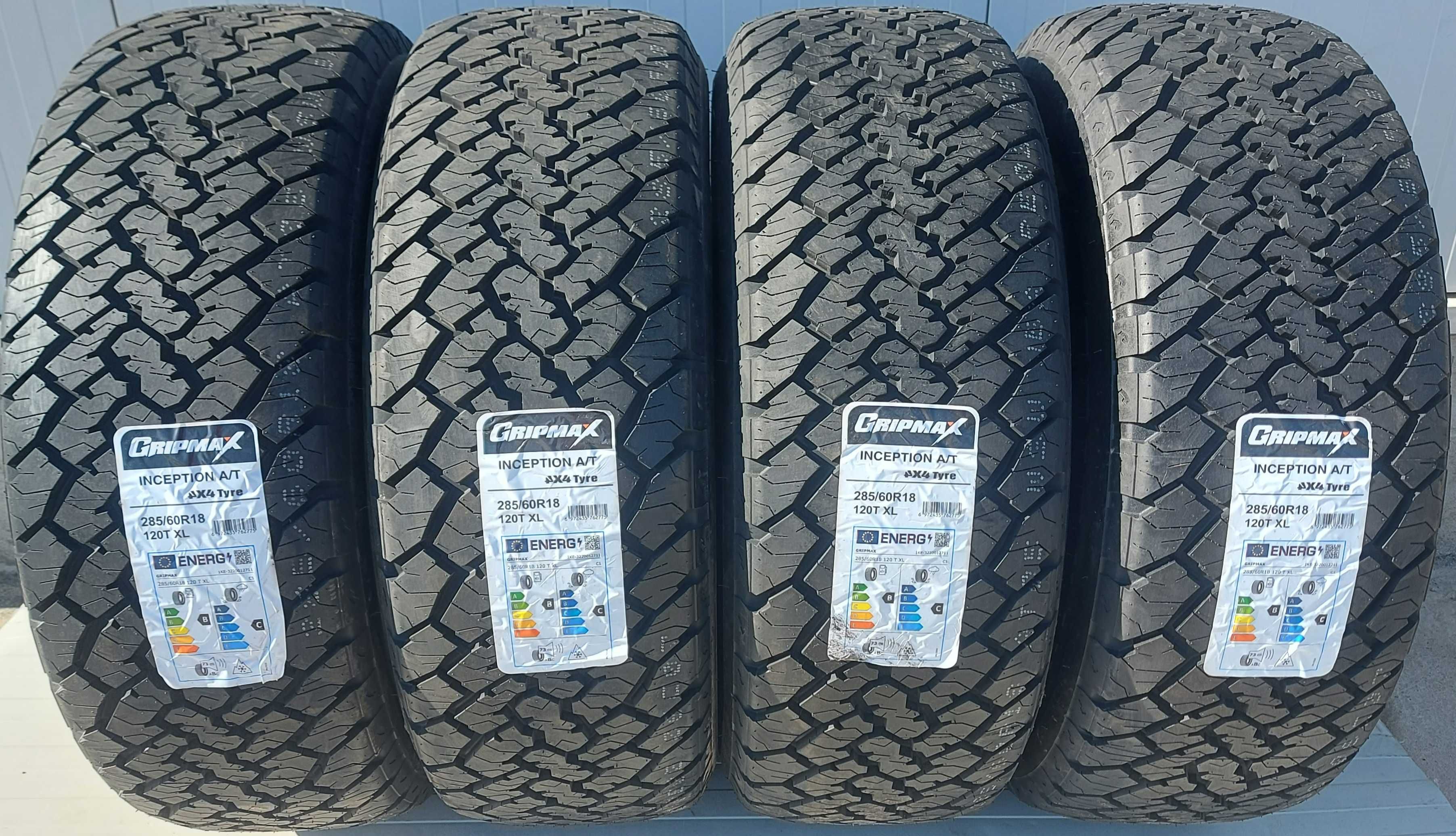 285/60 R18, 120T, GRIPMAX Inception, Anvelope All Terrain M+S