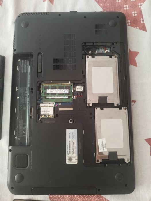 Laptop HP Pavilion Dv7 17 inch ssd 480gb