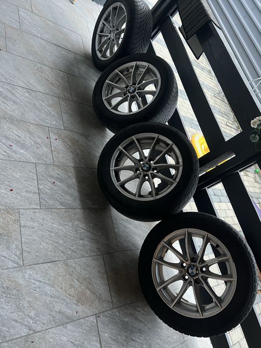 Jante Bmw R17 + cauciucuri 225/55R17
