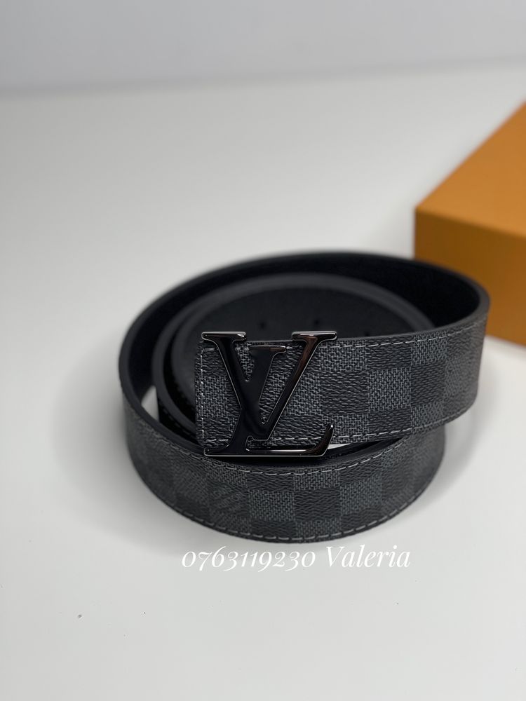 Curea Louis Vuitton - Damier Graphite Black
