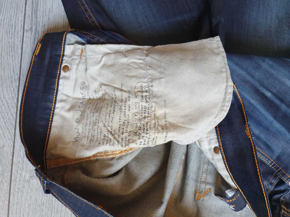 Blugi NUDIE JEANS "Slim Jim" - Marime W34 L34 (Talie 87 cm)