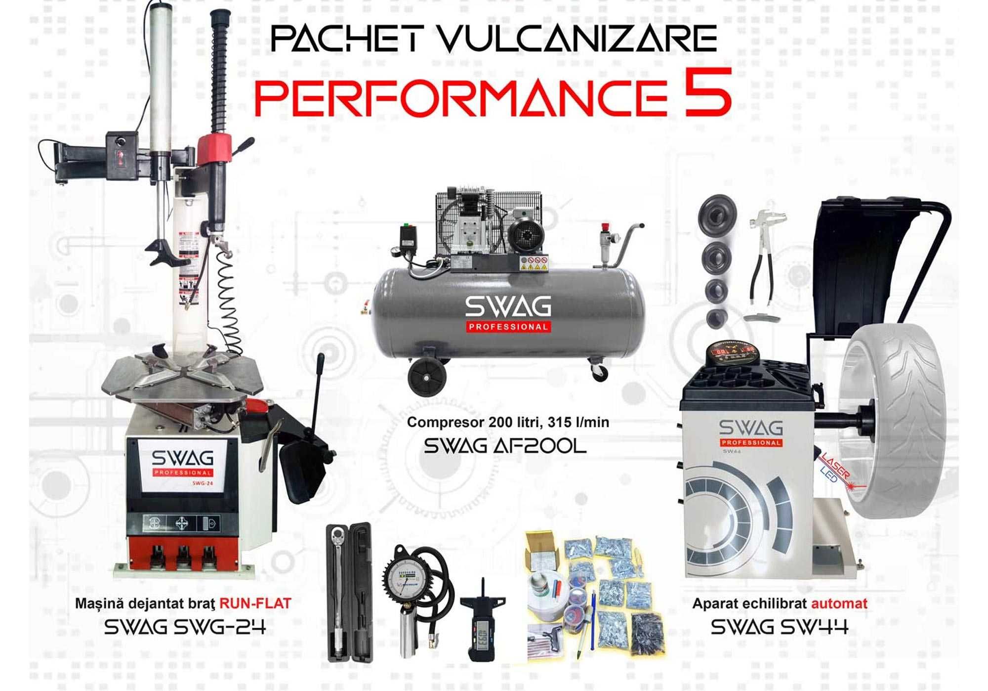Pachet vulcanizare 24 inch SWAG PERFORMANCE 5