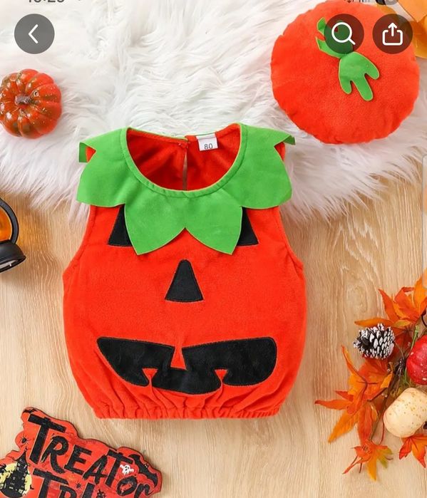 Костюм эа halloween тиква 
12лв.
9/12м.