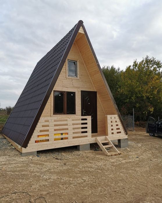 Cabane din lemn tip A