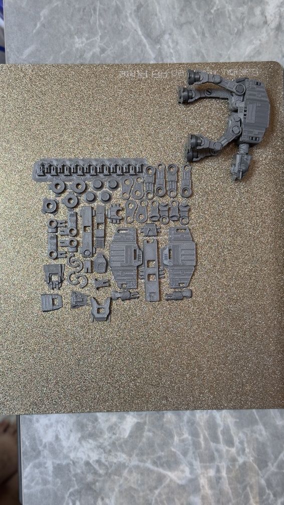 Star wars AT-AT , Шагаход, KIT CARD versiyasi